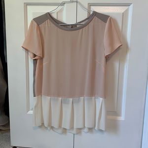 Ann Taylor Loft peplum top